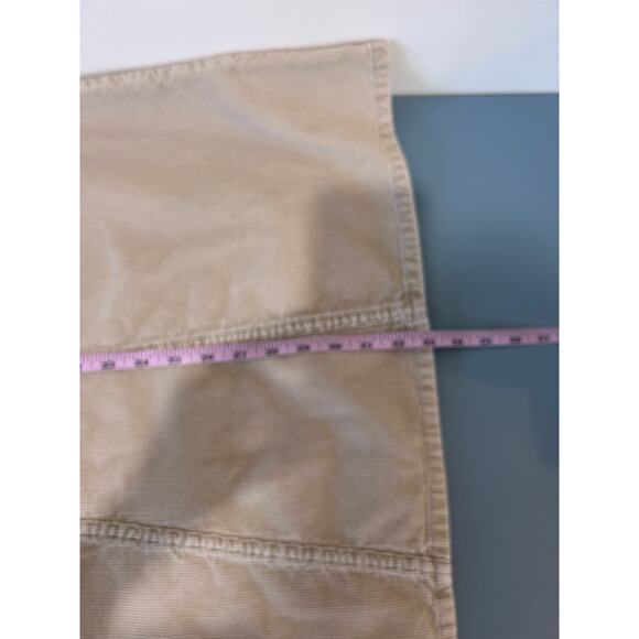 Sundance corduroy midi skirt tan size 10 cotton - Picture 7 of 8